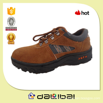 2015 best price high quality suede leather cheap action safety shoe